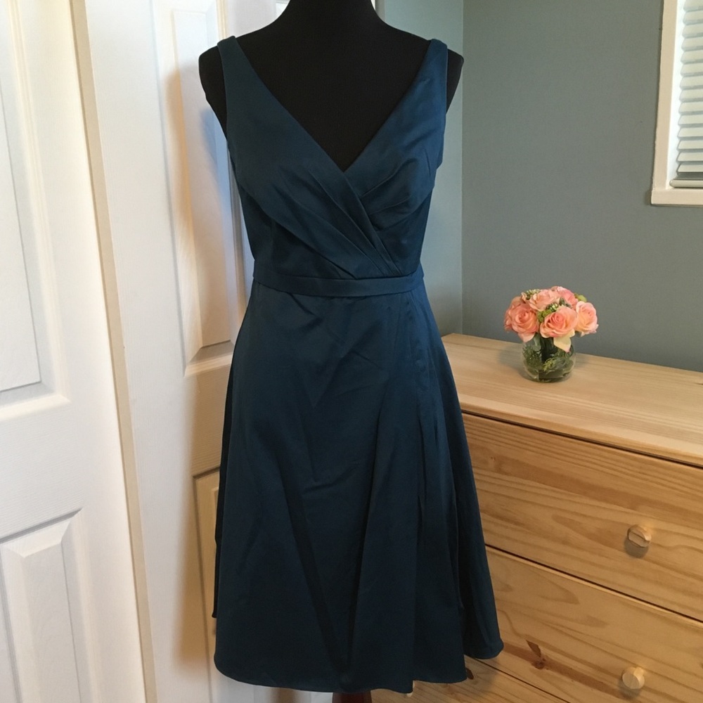 David’s Bridal | V Neck Formal Dress